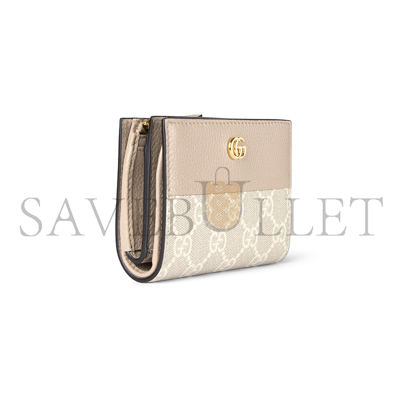 GUCCI BI-COLOR GG MARMONT SMALL WALLET 841360 (11*8.5*3cm) GUCCI BI-COLOR GG MARMONT SMALL WALLET 841360 (11*8.5*3cm)